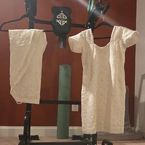 White Chikankari Suit And Salwar